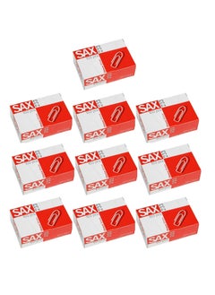 Buy 1000-Piece Paper Clips 30mm Size in UAE