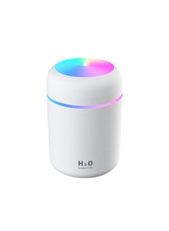 Buy Mini Humidifier Air Purifier With Colourful Atmosphere Lights USB Small Aromatherapy Machine Atomizer for Cars Home Baby Room in Saudi Arabia