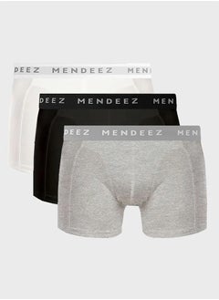 Buy Mendeez Underwear Boxer Briefs - Pack of 3 in UAE