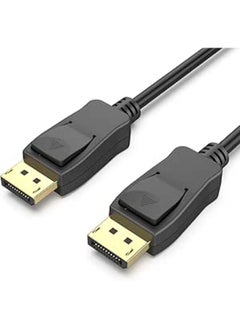 اشتري DisplayPort to DisplayPort 1.8M Cable, Benfei DP to DP Male to Male Cable Gold-Plated Cord, Supports 4K@60Hz, 2K@144Hz Compatible for Lenovo, Dell, HP, ASUS and More في مصر