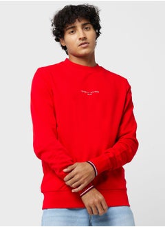 Buy Logo Crew Neck Sweatshirt in UAE