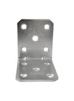 Buy KNP Heavy Duty GI Angle Bracket (2x2 Inchx40MM) Pack of 10 brackets are designed for robust support and reinforcement in construction, woodworking, and DIY projects. in UAE