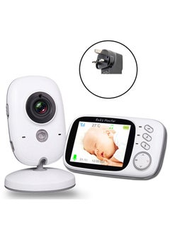 Buy Surveillance Camera 2.4G Baby Monitor Long Range Upgraded 850’ Wireless Range, Night Vision, Temperature Monitoring and Portable 3.2” Color Screen in Saudi Arabia