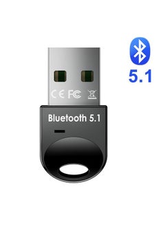 Buy 5.1 USB Bluetooth Adapter for PC 5.0 Bluetooth Dongle 5 0 Module Key Receptor BT Transmitter Aptx Receiver Audio for Computer in Saudi Arabia