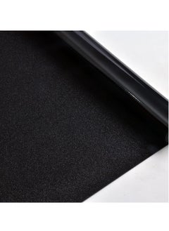 Buy Static Cling Total Blackout Window Film 100% UV Blocking Window Darkening Film Black Window Cover Light Blocking No Glue (17.5x78.7 inches) in UAE