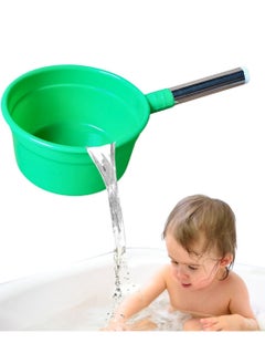 Buy ARTC Water Spoon And Water Ladle Bath Dipper Spoon For Bathroom And Hair Washing And Water Scoop Cup For Kitchen And Rice Washing Green in UAE