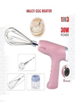 Buy 3in1 portable hand blender,Electric Egg Beater in Saudi Arabia