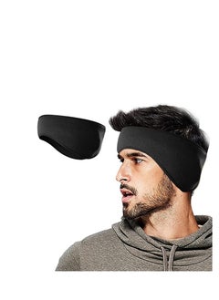 اشتري Ear Warmer Headband Muffs for Women & Men, Winter Fleece Thermal Cold Weather Windproof Covers Soft Full Cover Band Fitness, Running, Cycling في السعودية