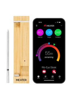 اشتري MEATER Pro: Smart Bluetooth Wireless Meat Thermometer Digital | 1000°F Heat Resistance | Long Range | Certified Accuracy | BBQ, Oven, Grill, Smoker, Air Fryer, Deep Fryer | 50+ Recipes in App في الامارات