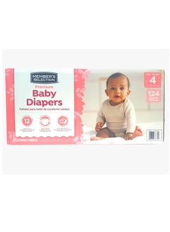 Buy MS Baby Diapers Size 4 (124 pcs) in UAE