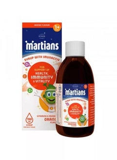 Buy Martians syrup with imunactiv for Support of Health, Immunity & Vitality 150ml in UAE