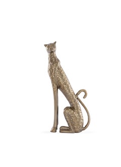 اشتري Panther Decor Sculpture 18X38cm - Antq. Gold في الامارات