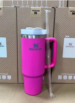 اشتري Stanley Quencher H2.0 FlowState Stainless Steel Vacuum Insulated Tumbler with Lid and Straw for Water, Iced Tea or Coffee, Smoothie, Pool , 40 oz/1.18L في الامارات