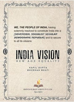 Buy INDIA VISION - New Age Equality Hardcover in UAE