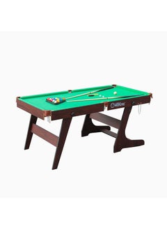 Buy Premium 6 Feet Pool Table Green - High-Quality MDF in UAE