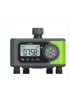 Buy 4 Zone Water Timer for Garden Hose - 4 Outlets Hose Timers for Watering with Rain Delay/Manual/Automatic Timed Irrigation Controller System in UAE