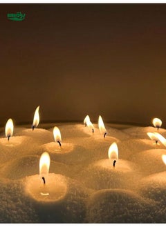 Buy 100g Refillable Beaded Wax Sand DIY Pearled Candle Reusable Candle Making Self Extinguish Candle (No Wicks),Cup Bottle Candle Holder Filler,Christmas Desktop Background Decoration,For Christmas, Wedding Candle Making in UAE