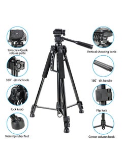 Buy NP8840 Extendable 180 Degrees Tilt Handle Carbon Fiber Camera Tripod Phone Outdoor Live Selfie Camera Phone Floor , Stand for DSLR Camera in Egypt