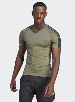 اشتري Techfit 3-Stripes Training T-Shirt في الامارات