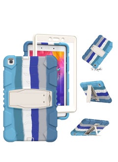 Buy Gulflink Back Cover Protect Case for SAMSUNG Tab A T290/T295 8 inch colourful blue in UAE