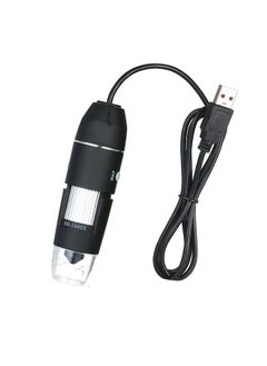 اشتري مجهر رقمي USB تكبير 1600X مع وظيفة OTG المنظار 8-LED ضوء عدسة مكبرة مع حامل في الامارات