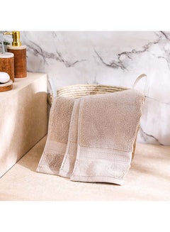 اشتري Rocco Zero Twist Hand Towel 100% Cotton Lightweight Everyday Use Hand Towels Ultra Soft And Highly Absorbent For Bathroom L 90 x W 50 cm Multi Color في الامارات