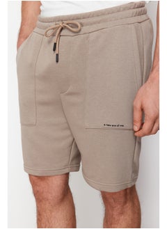 اشتري Men's Regular Cut Text Printed Shorts & Bermuda TMNSS24SR00056 في مصر