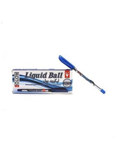 اشتري قلم جاف روتو 0.7 مل أزرق - 12 قلم في مصر