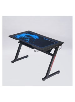 Buy LED gaming table black mouse blue in Saudi Arabia