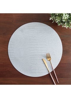 Buy Round PVC Placemat 38 x 38 cm in UAE