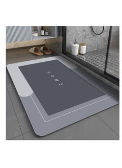 Buy Anti-Slip Bathroom Floor Mats and Quick Dry Bath Rug, Super Absorbent Bathtub Mat with Non-Slip in UAE