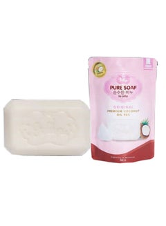 Buy Giles Pure Soap with Original Coconut Oil 100 grams in Saudi Arabia