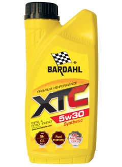 Buy Engine oil XTC 5W30 Synthetic 1L BARDAHL (Belgium) in UAE