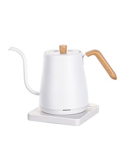 Buy 1000W Electric Gooseneck Kettle, 4 Minutes Fast Heating, with Auto-off Anti-dry Boil Protection 304 Stainless Steel Inner Tank and Lid, Suitable for Brewing Coffee and Tea in Saudi Arabia