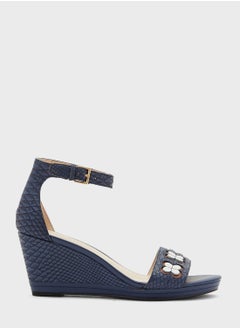 Buy Julian Ankel Strap Wedges in UAE