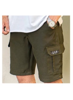 Buy Cargo Short - Dark Green in Egypt