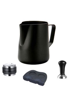 اشتري Professional Brew Tools 4 Piece Premium Coffee Set - (Steel Evaporator + Compression Base + Compressor (Tamper) + Distributor with Compressor) في السعودية