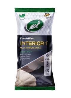 اشتري Turtle Wax Interior 1 Multi-Purpose Wipes for Car Interior في الامارات