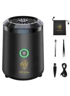 اشتري "Portable Electronic Bakhoor Burner – Mini Incense Burner, Rechargeable USB Aroma Diffuser, Car Incense Burner, Electric Arabic Incense Holder for Home Decoration" في الامارات