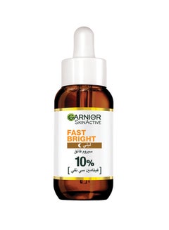 Buy Skin Active Fast Bright Overnight Booster Face Serum With 10% Pure Vitamin C, 30ml in Saudi Arabia