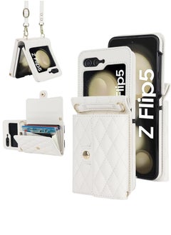 Buy Samsung Galaxy Z Flip 5 Accordion Crossbody Wallet Case For Women in UAE