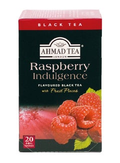 Buy Raspberry Indulgence Black Tea 20 Teabags 40grams in UAE
