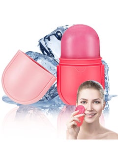 Buy Ice Face Roller Ice Facial Mold Reusable Silicone Ice Cube Trays in Saudi Arabia