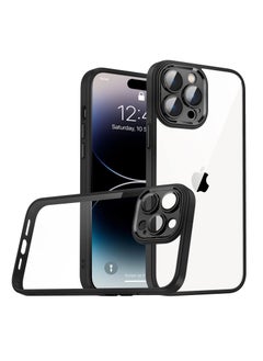 Buy Bumper Protective Case for Iphone 12 Pro Max 6.5 Silicone TPU Bumper Ultra Durable Ultra-Safe Camera Optimum Solution Black in Egypt