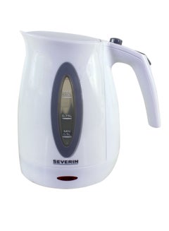 Buy Electric kettle 1 liter 1000w white/grey in Saudi Arabia