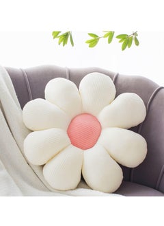 Buy Daisy Flower Shaped Throw Pillows Floor Preppy Cushion for Bedroom Sofa Chair Room Décor in UAE