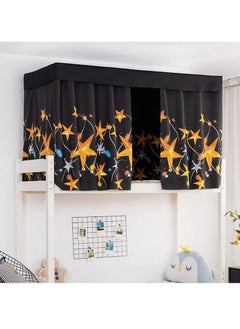 Buy Bunk Bed Curtain Single Sleeper Canopy Blackout Cloth Shading Bedding Junior Students College Home Drapery 1pc in UAE