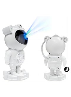 اشتري "NEW Star Night Lamp Galaxy Projector – LED Robot Spaceman Design for Kids' Bedroom Ceiling Decoration" في الامارات