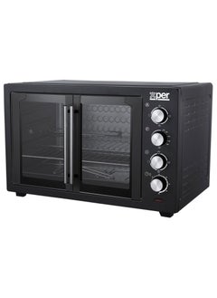 Buy Xper Oven, 80 Liters, 2800 Watts, with Fan, Double Door, Black - XPTO80L-24 in Saudi Arabia