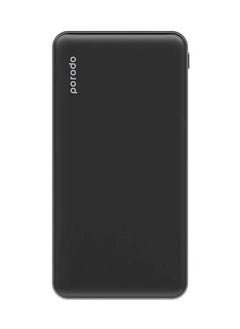 Buy Super Slim Fashion Series PD Power Bank 10000mAh 18W - Black in UAE